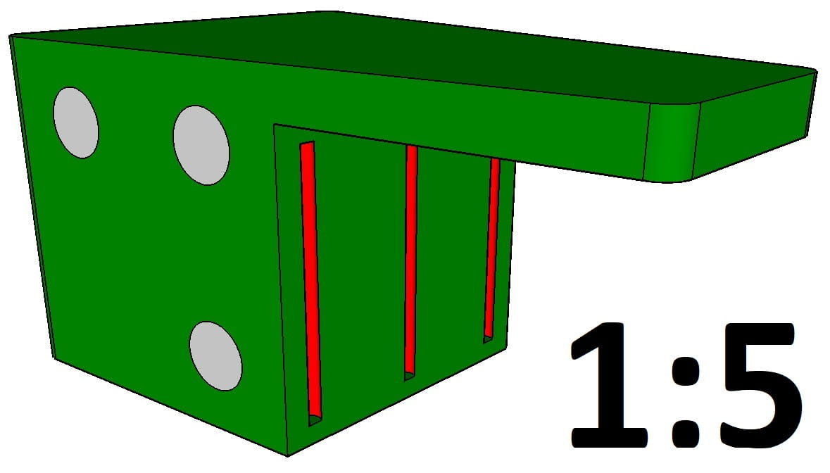 Szablon połączenia jaskółczy ogon DOVETAIL JIG - 1:5