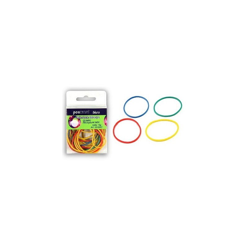 Gumki Recepturki 100% Kauczuk 15G Penword