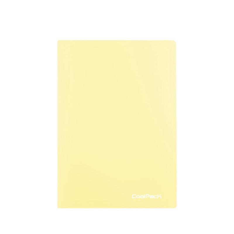 zeszyt a5 pp linia 60k pastel powder yellow coolpack 47887cp p10
