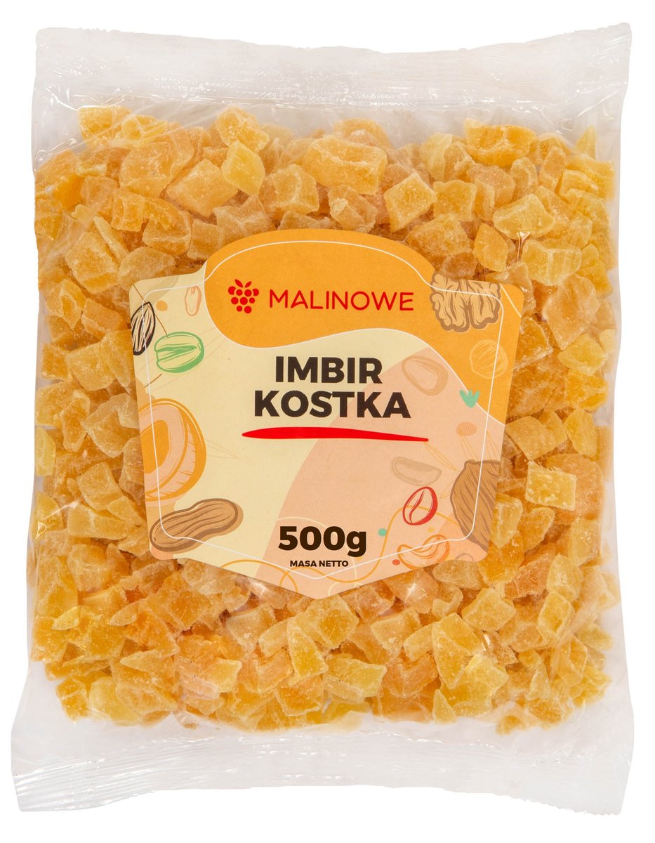 Imbir kandyzowany - 500g