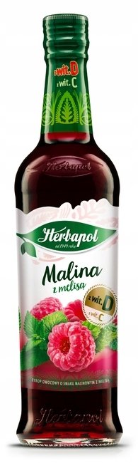 Herbapol Lublin Syrop Owocowa Spiarnia Malina z melis 420ml 7026218