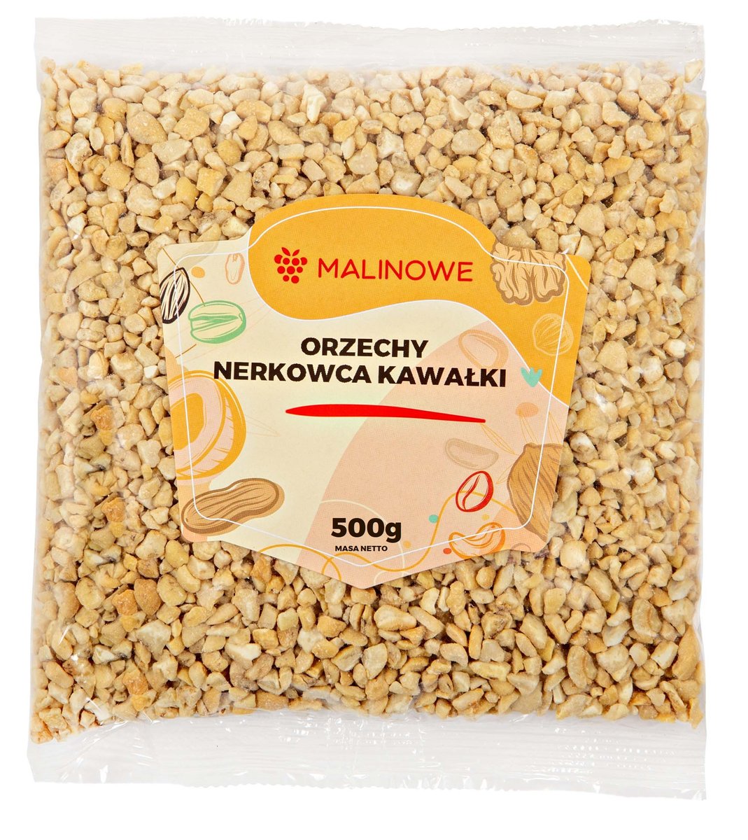 Orzechy nerkowca kawałki 500g