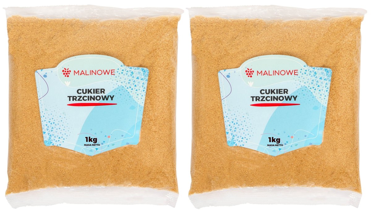 Zestaw Cukier trzcinowy 2x1kg