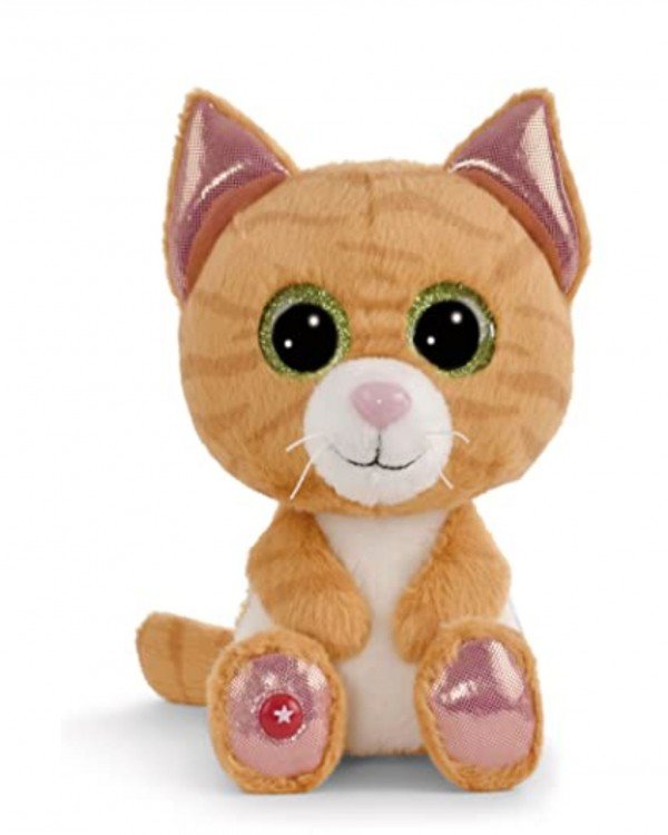 NICI Miękka zabawka Glubschis Tabby kot Tabbrey 15 cm
