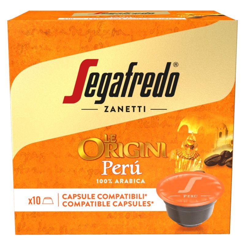 Segafredo Zanetti kapsułki Le Origini Peru 10 szt x 7,5 g Dolce Gusto)