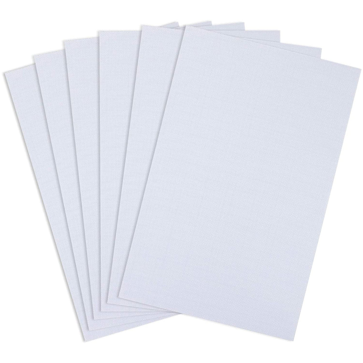 Kanwa płótno płótna do haftowania haftu wyszywania zestaw 6 szt. 30x45 cm Aida bawełniane