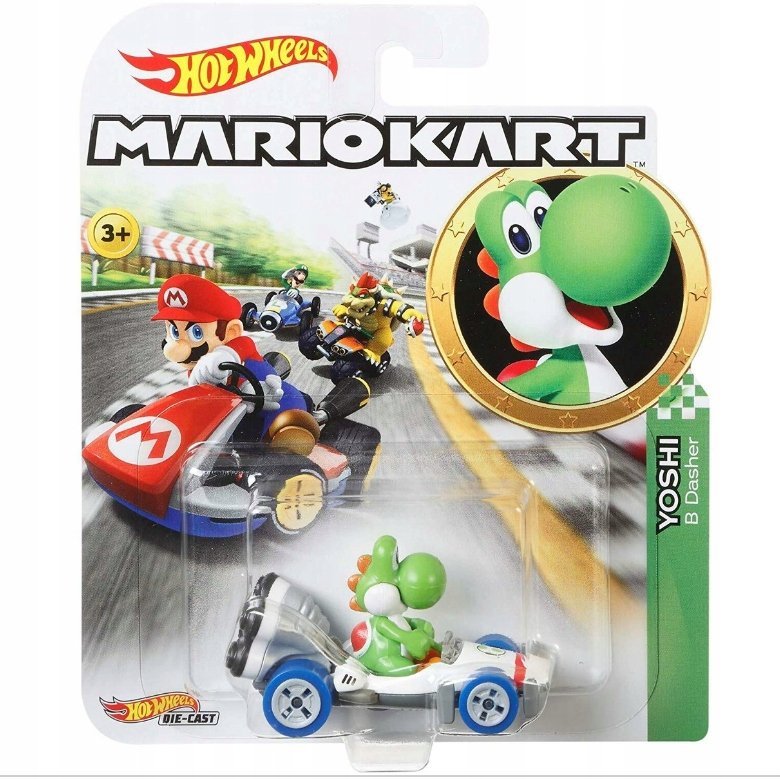 HOT WHEELS Mario Kart Replica 1:64 The-Cast Yos GBG29