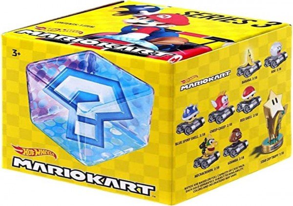 Hot Wheels Mario Cart pudełko niespodzianka mix - Pro Kids