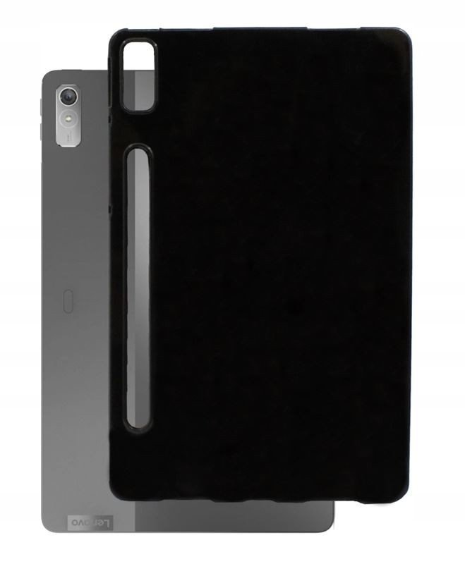 Etui do Lenovo Tab P11 Pro (2nd Gen) TB-132 TB-132FU Jelly Case czarne Pokrowiec Obudowa Futerał Case