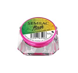 Semilac Semiflash - Efekt Galaxy Gold&Green 661 59076506