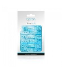 Neess Naklejki na paznokcie trójkąty 3693