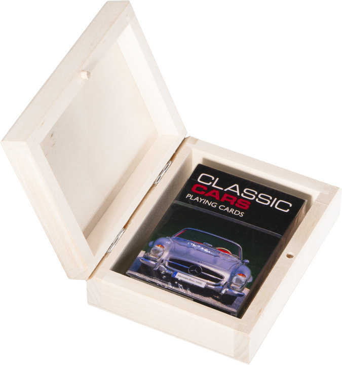 KARTY DO GRY PIATNIK CLASSIC CARS W PUDEŁKU