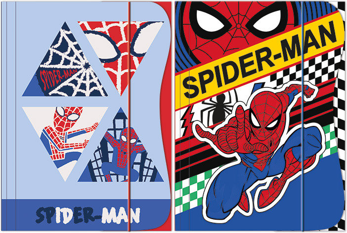 Beniamin, Teczka z gumką Spider-Man