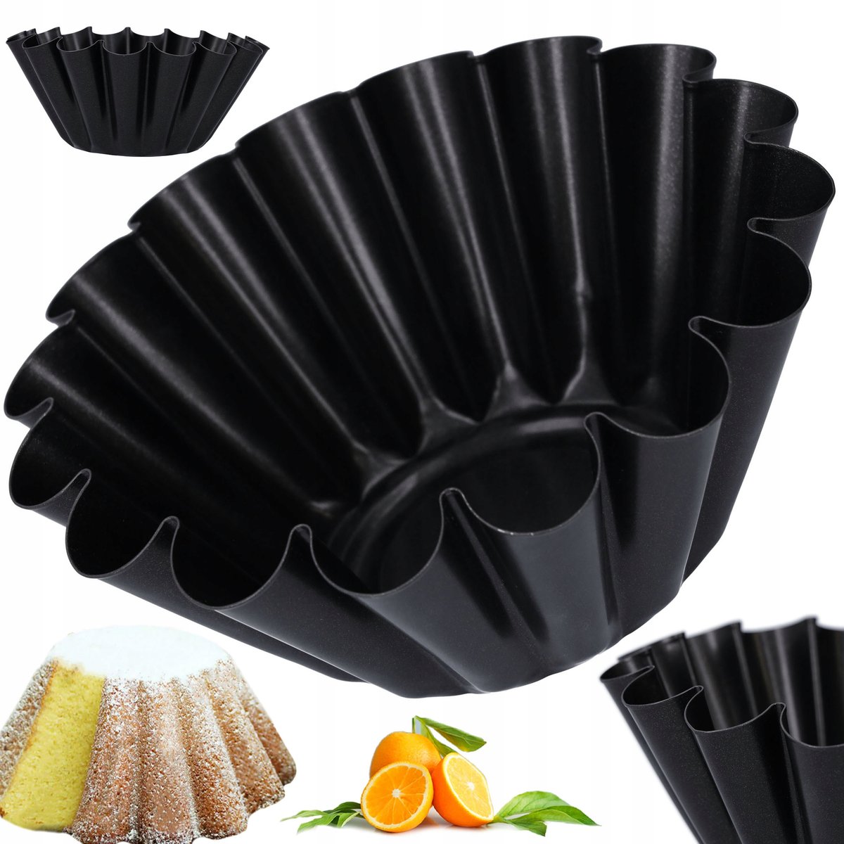 Blacha do pieczenia babki forma na ciasto 21 cm
