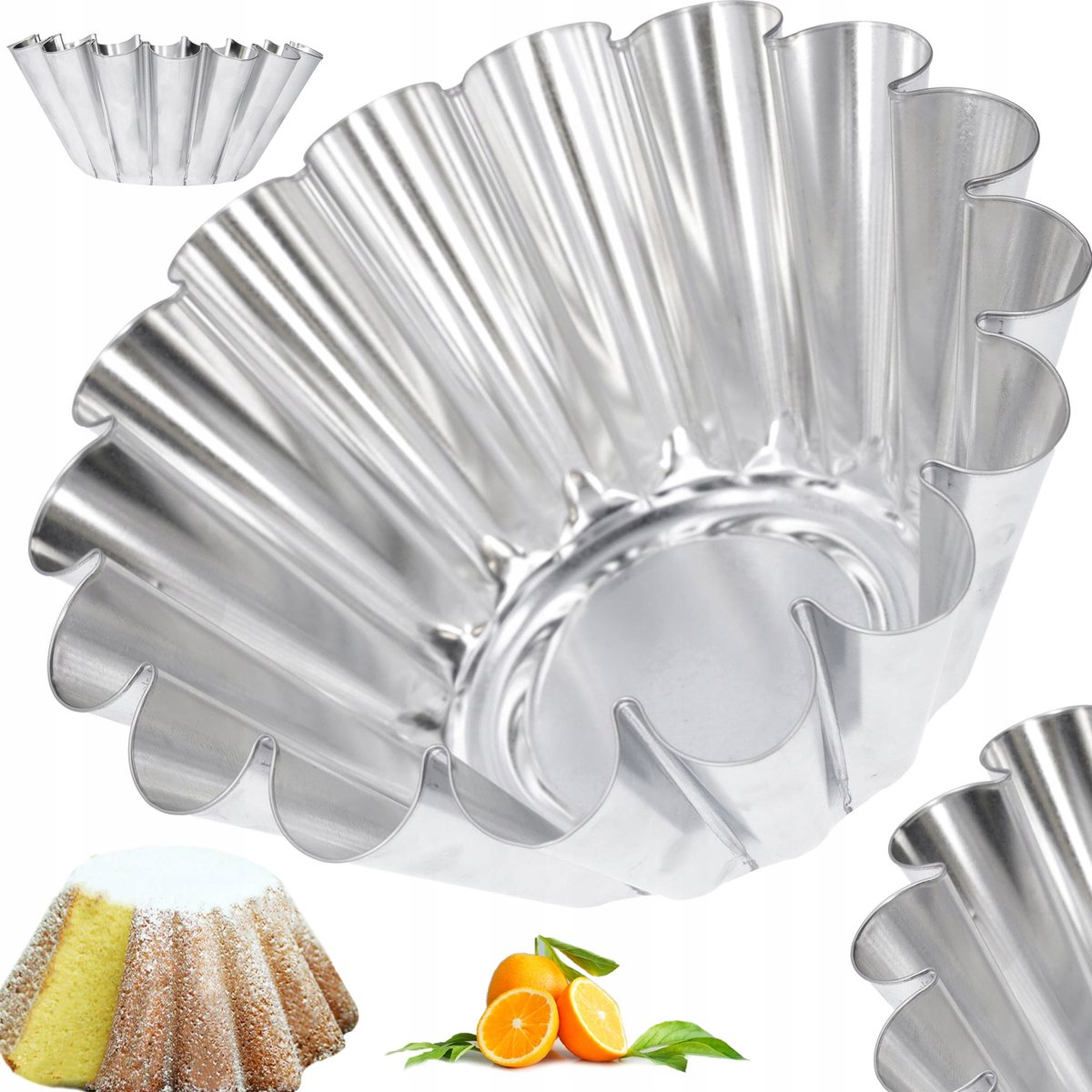 Blacha do pieczenia forma na babkę ciasto 21 cm