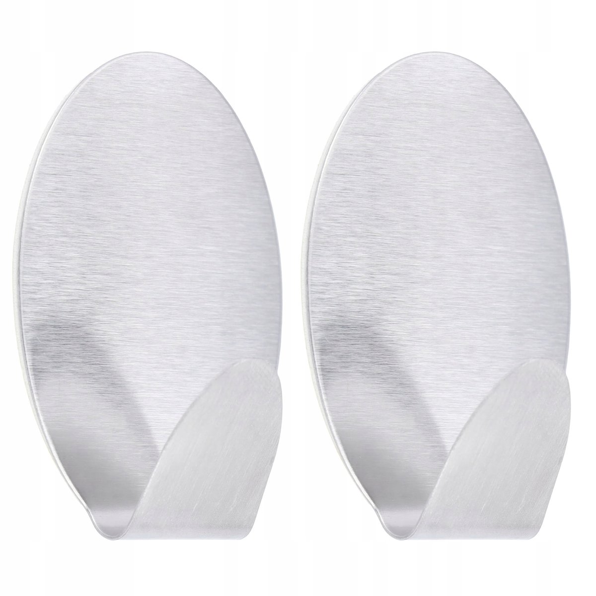 Haczyki samoprzylepne wieszaki owalne 2 szt.