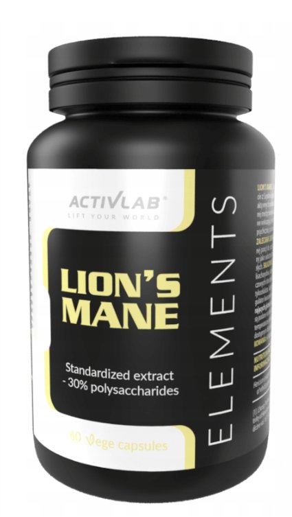 ELEMENTS Lion’s Mane Soplówka jeżowata Activlab