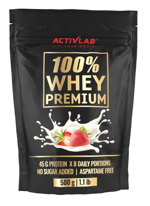 ACTIVLAB 100% WHEY PREMIUM 500G STRAW