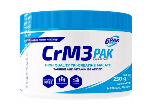 6Pak Nutrition 6 pak Kreatyna CrM3 Pak 250g
