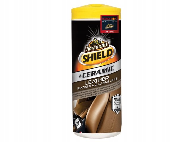 ArmorAll Shield Pielęgnacja Skóry- Ściereczki24szt