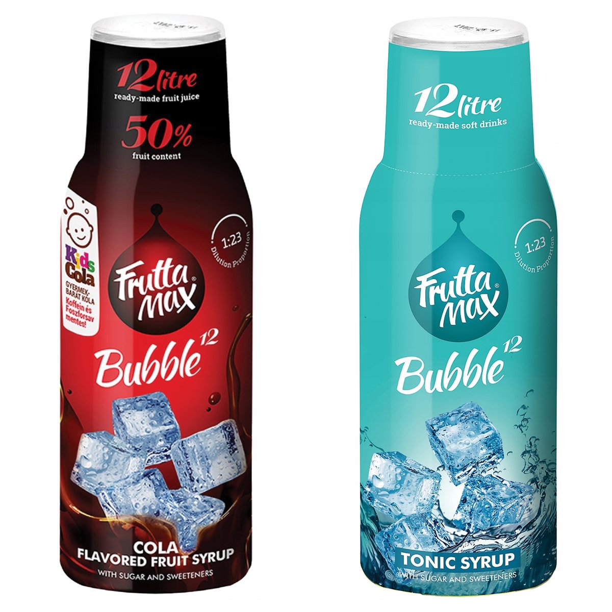 Zestaw 2x Syrop Fruttamax Cola Tonic