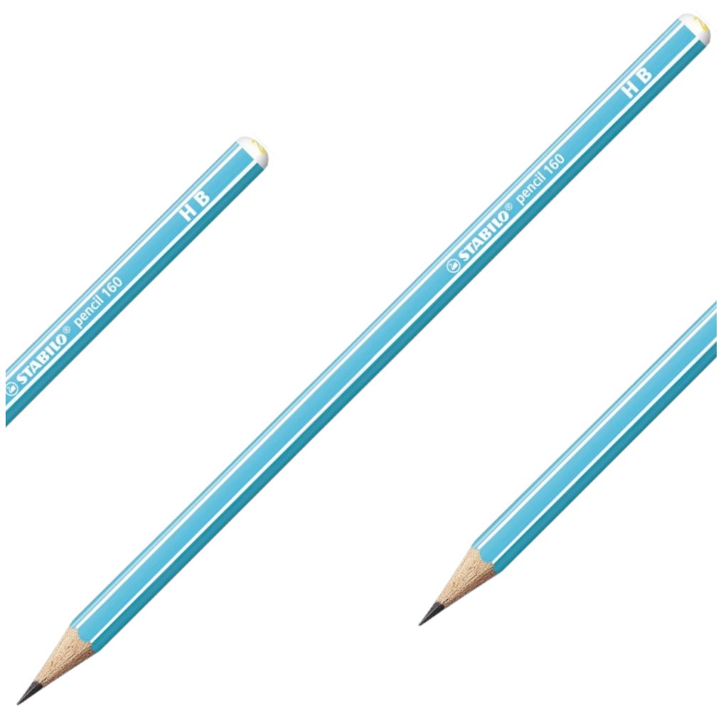 Stabilo Ołówek Pencil 160 Niebieski  160 02hb 4006381502061 160-02-HB