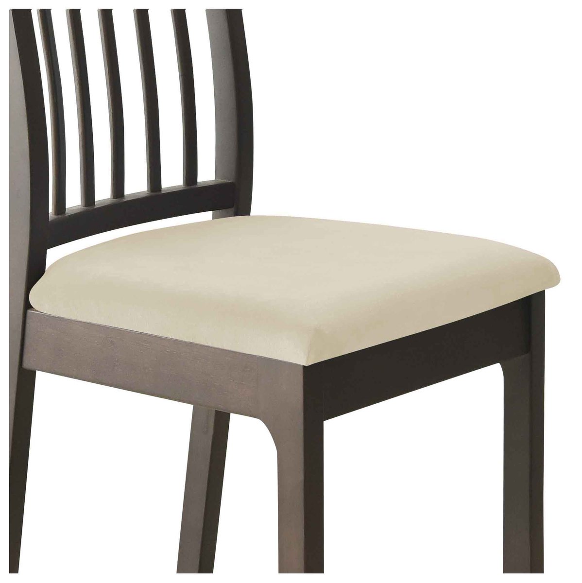 Pokrowiec na siedzisko krzesła welur KREMOWY/ BEŻOWY