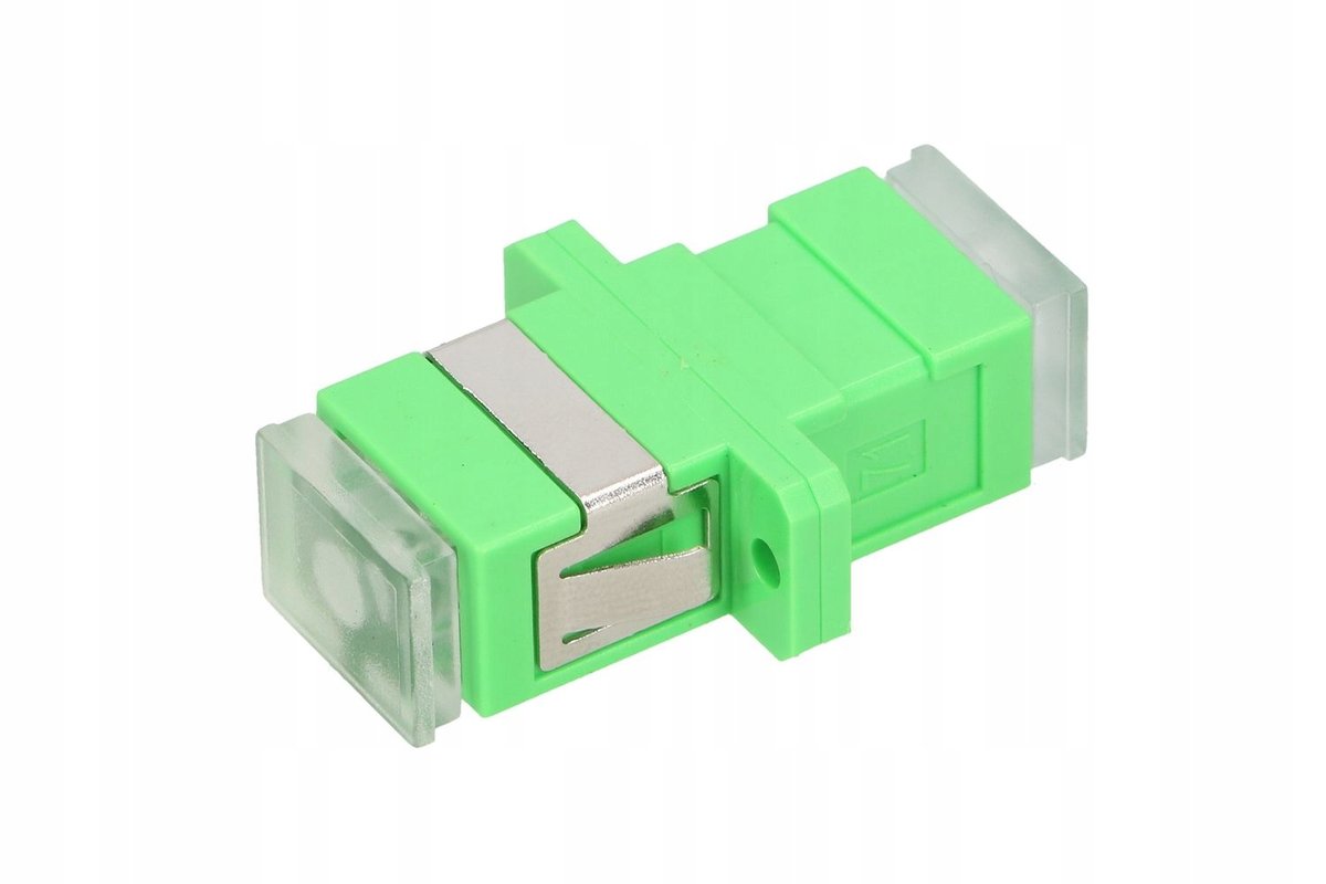 APC ExtraLink ExtraLink EXTRALINK ADAPTER SC SM SIMPLEX GREEN TRANSPARENT DUST CAPS EX.13520