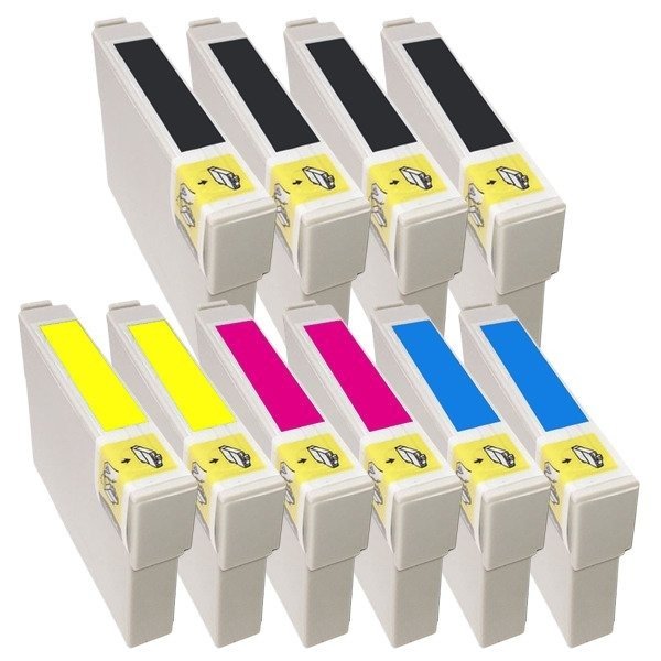 Zestaw 10x tusz do Epson T0711-T0714 XL zamiennik