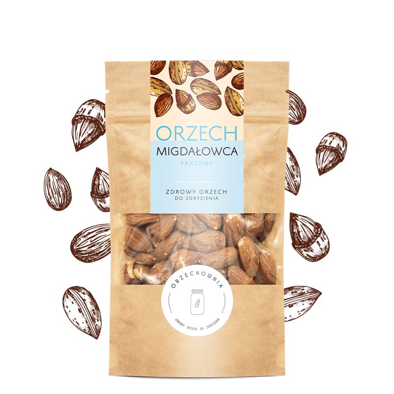 Orzechownia Orzechownia Migdały Prażone 100g EC58-3072A