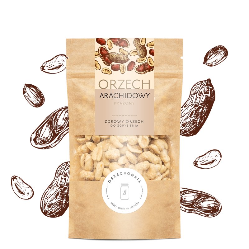 ORZECHOWNIA Orzech arachidowy prażony 100g