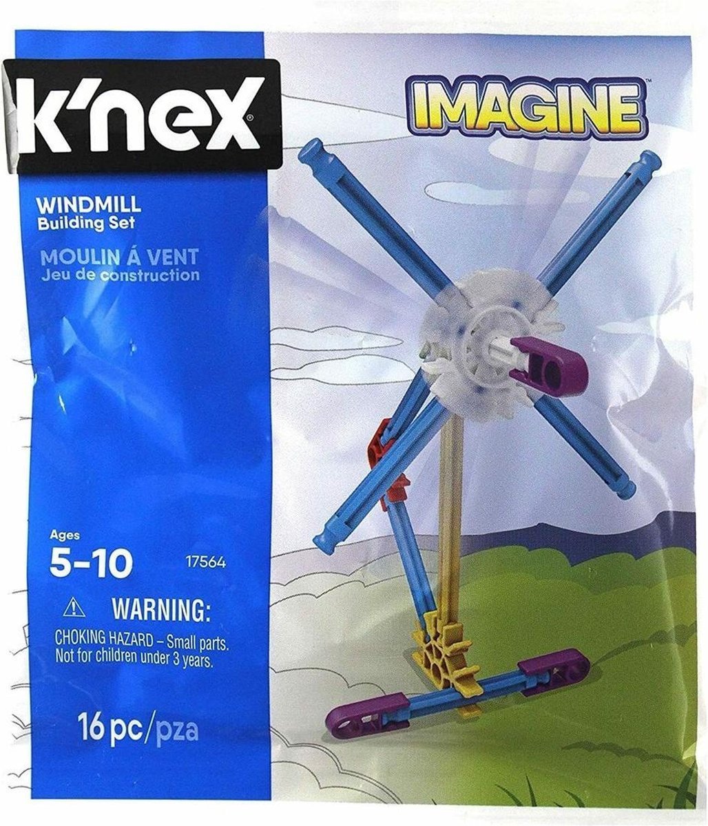 Knex Imagine Klocki Wiatrak 16el