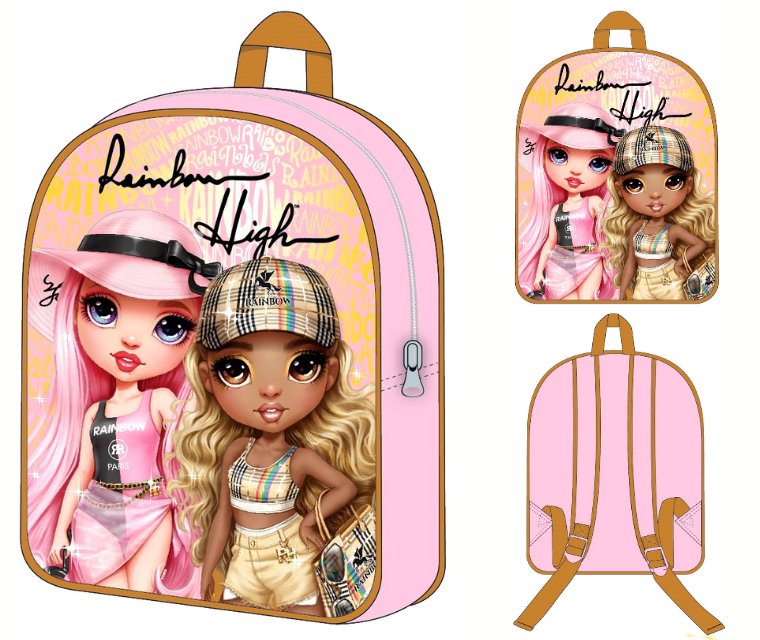 Plecak przedszkolny RAINBOW HIGH 30x26x10cm