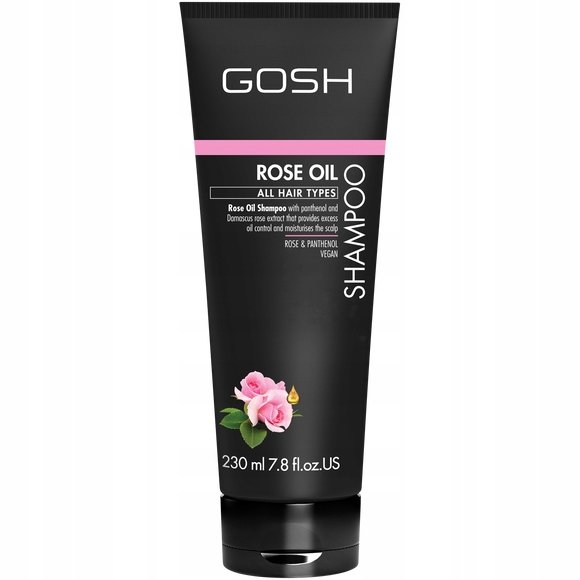 Gosh Rose Oil szampon do włosów 230ml 45563-uniw