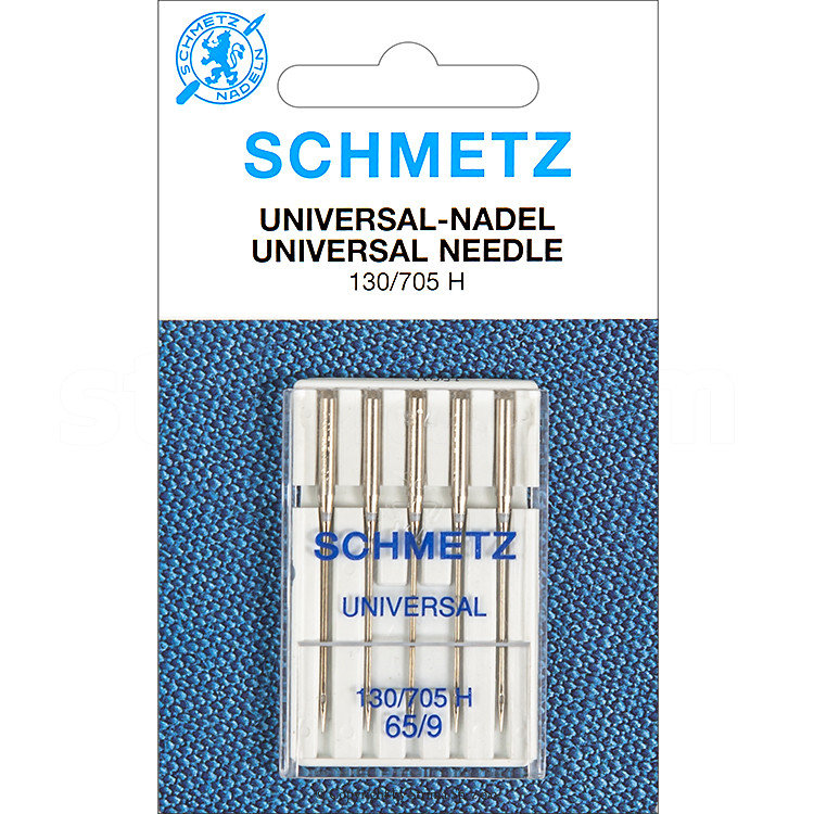 130/705 H VJS Igły uniwersalne SCHMETZ do maszyn domowych, 5szt. 5x65