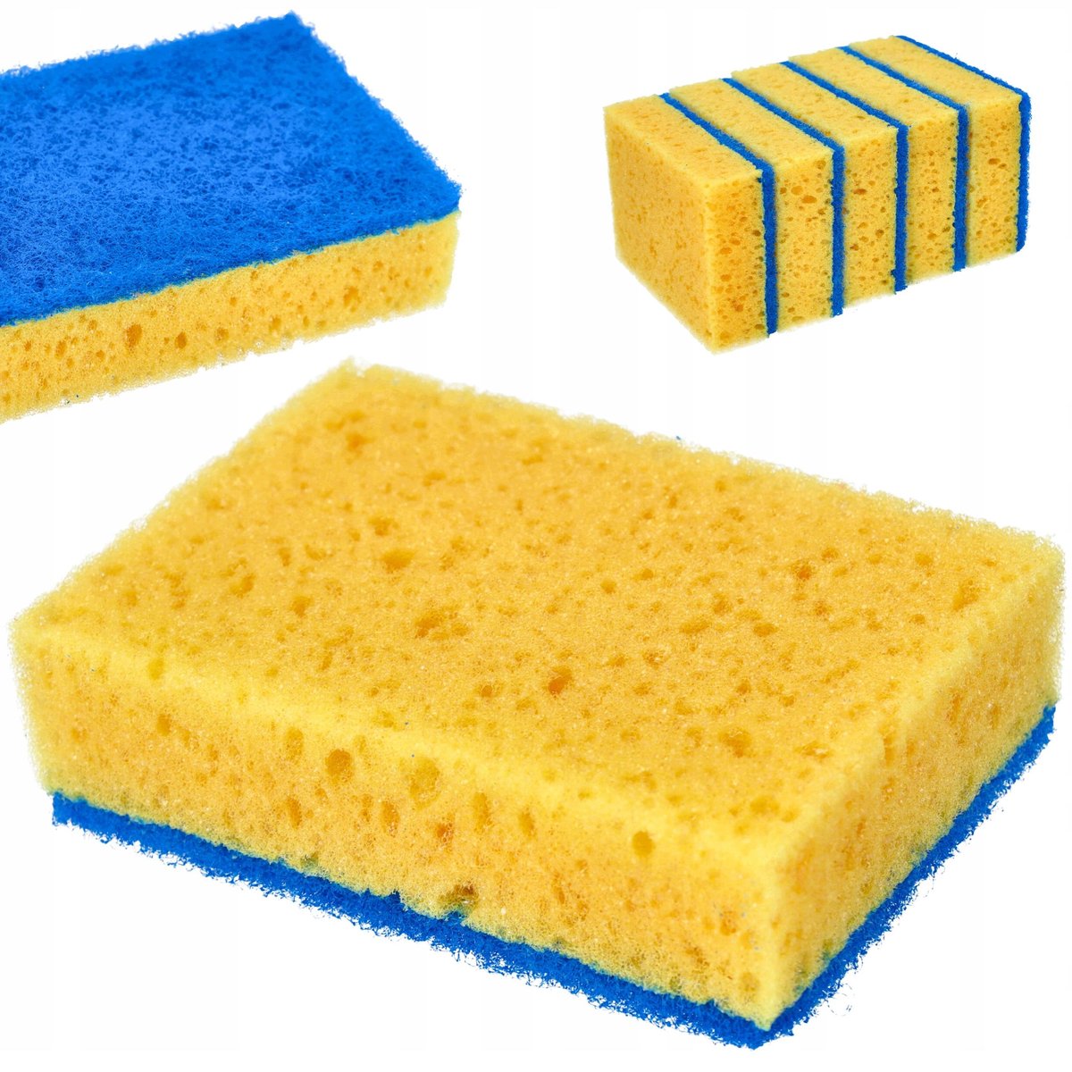 Gąbka do naczyń zmywak czyścik kuchenny 5 szt.