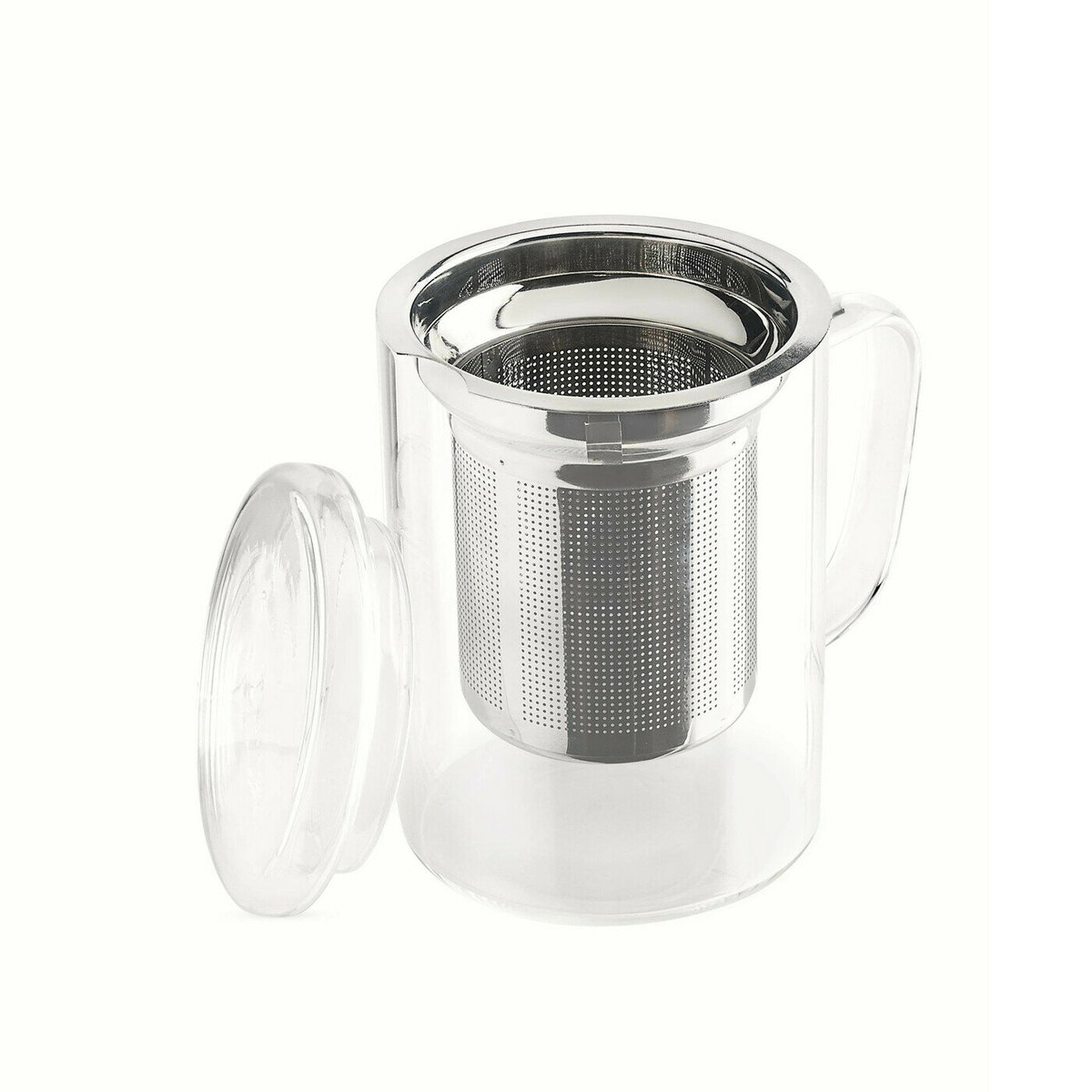 KUBEK SZKLANY Z ZAPARZACZEM KONIGHOFFER CORTESE 350 ML
