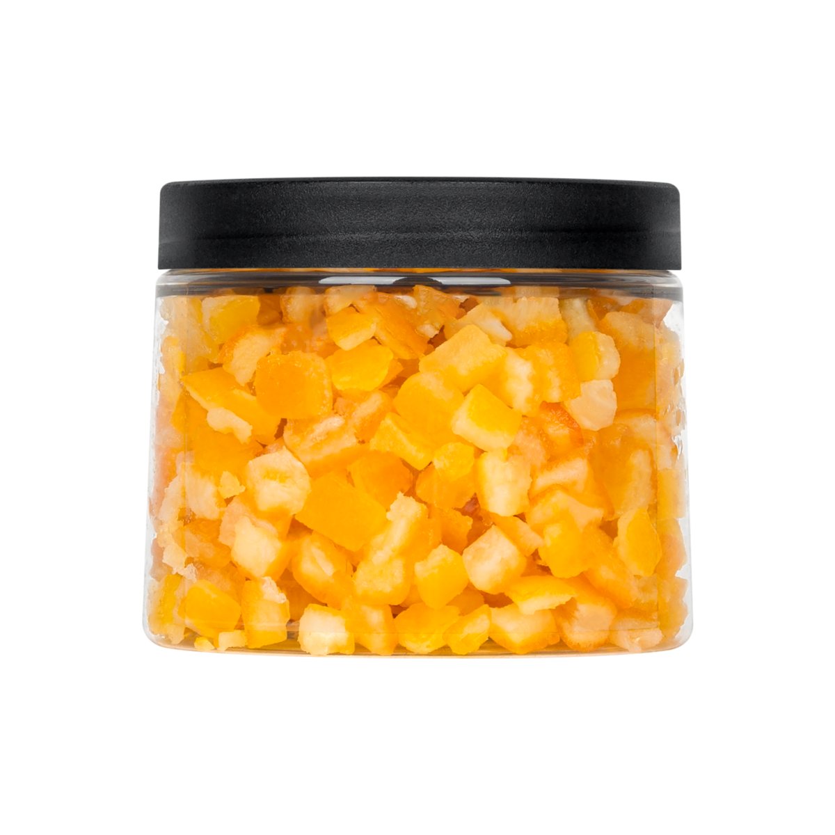 SŁOIK POJEMNIK NA ŻYWNOŚĆ PRODUKTY SYPKIE 200ML CZARN