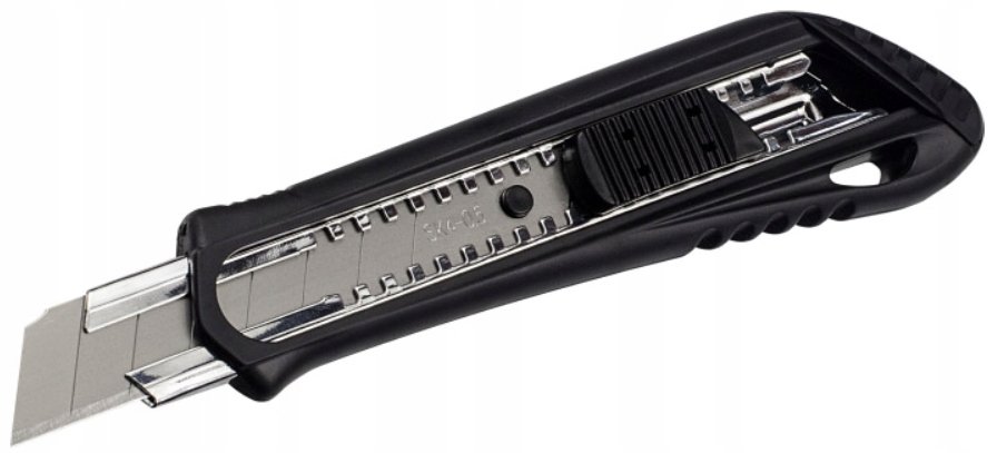 Nóż z ostrzem łamanym 18mm Stalco Perfect S-67418  !