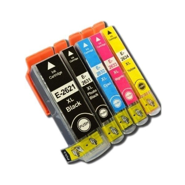 5 Tusz do Epson T2621 T2631 Xp 510 600 610 700 800