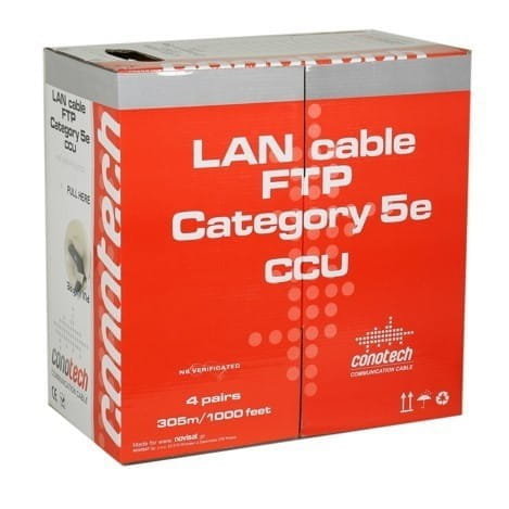 Conotech Kabel komputerowy skrętka FTP CU CAT5E