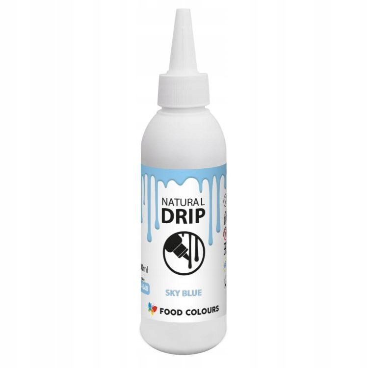 POLEWA ZASTYGAJĄCA Natural Drip 100ml - Sky Blue