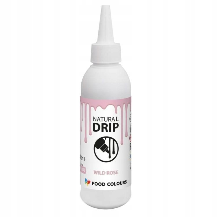 POLEWA ZASTYGAJĄCA Natural Drip 100ml - Wild Rose