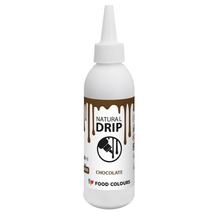 POLEWA ZASTYGAJĄCA Natural Drip 100ml - Chocolate