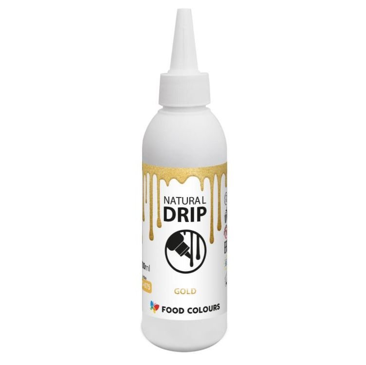 POLEWA ZASTYGAJĄCA Natural Drip 100ml - złota