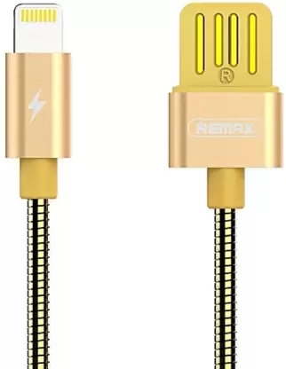 Kabel Lightning Remax Złoty