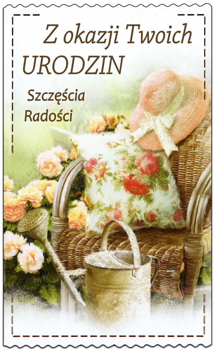 Kartka na urodziny dla Kobiety A6443B