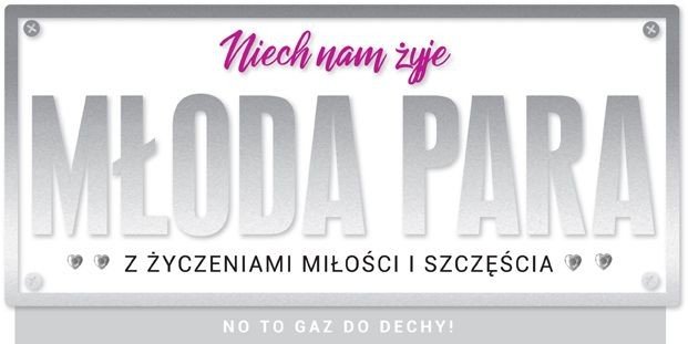 Kartka na ślub na Nową Drogę Życia PM63