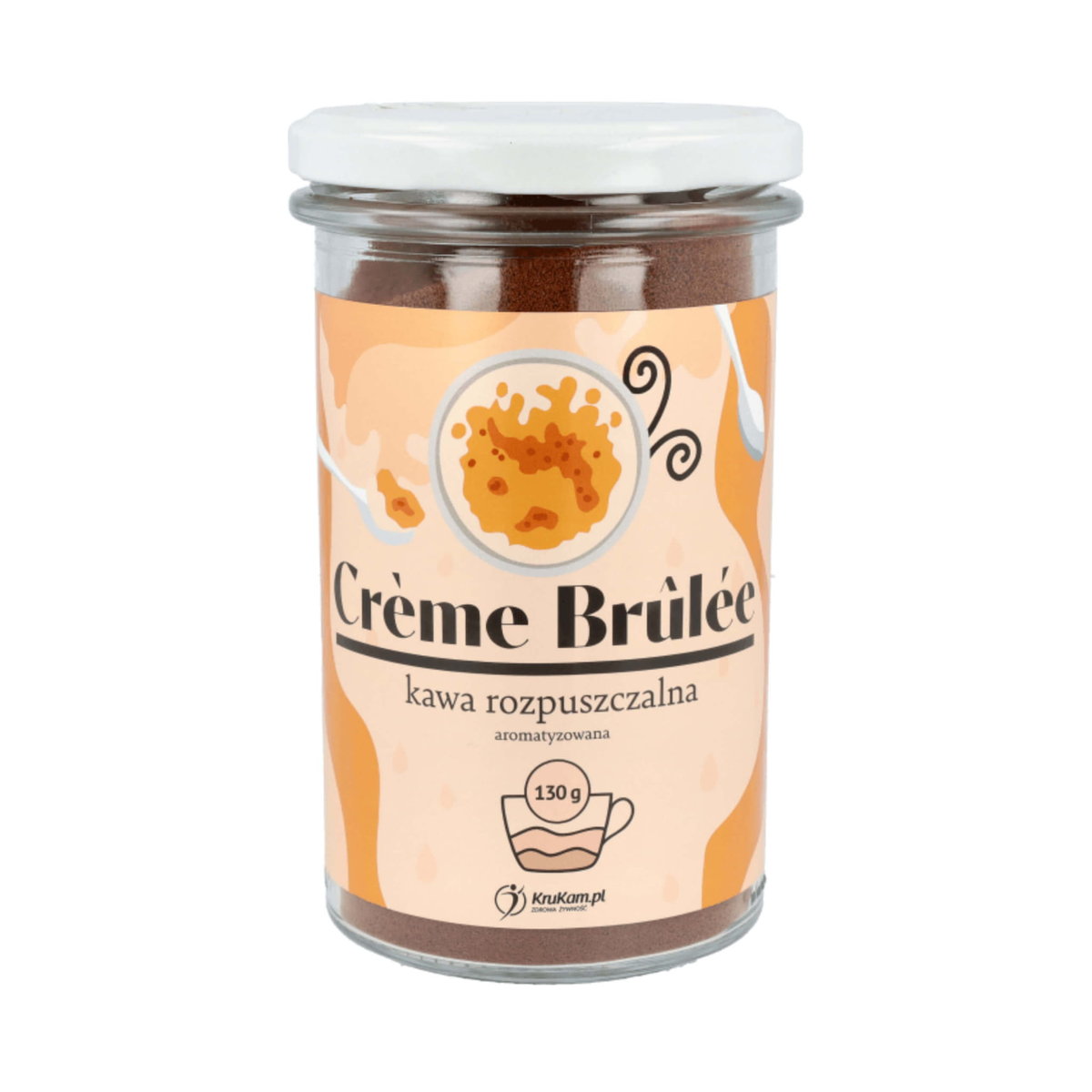 KruKam Kawa rozpuszczalna Creme brulee 130g