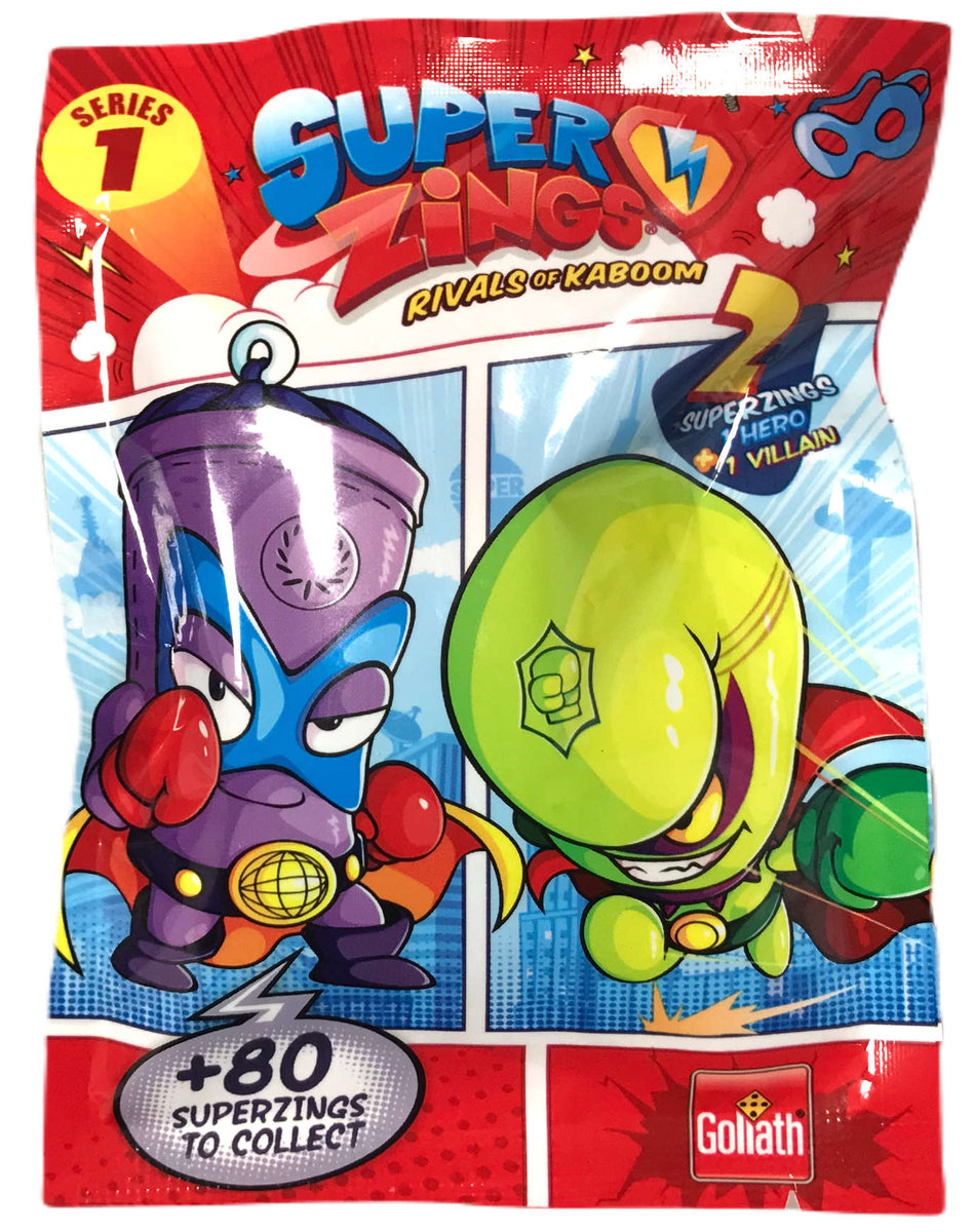 MagicBox SuperZings 2-pak Hero + Villain